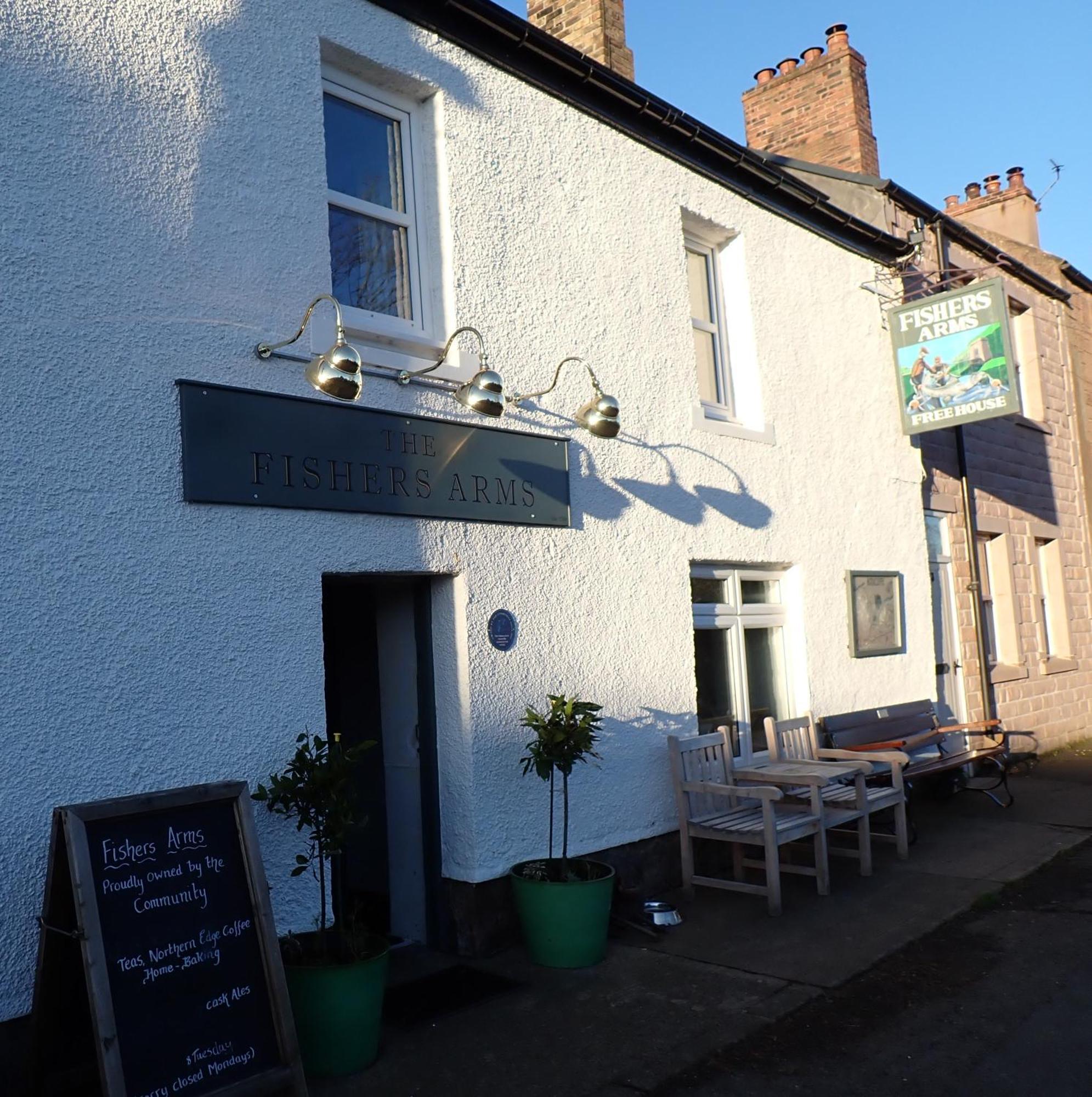 Fisher Arms Community Pub Horncliffe Esterno foto